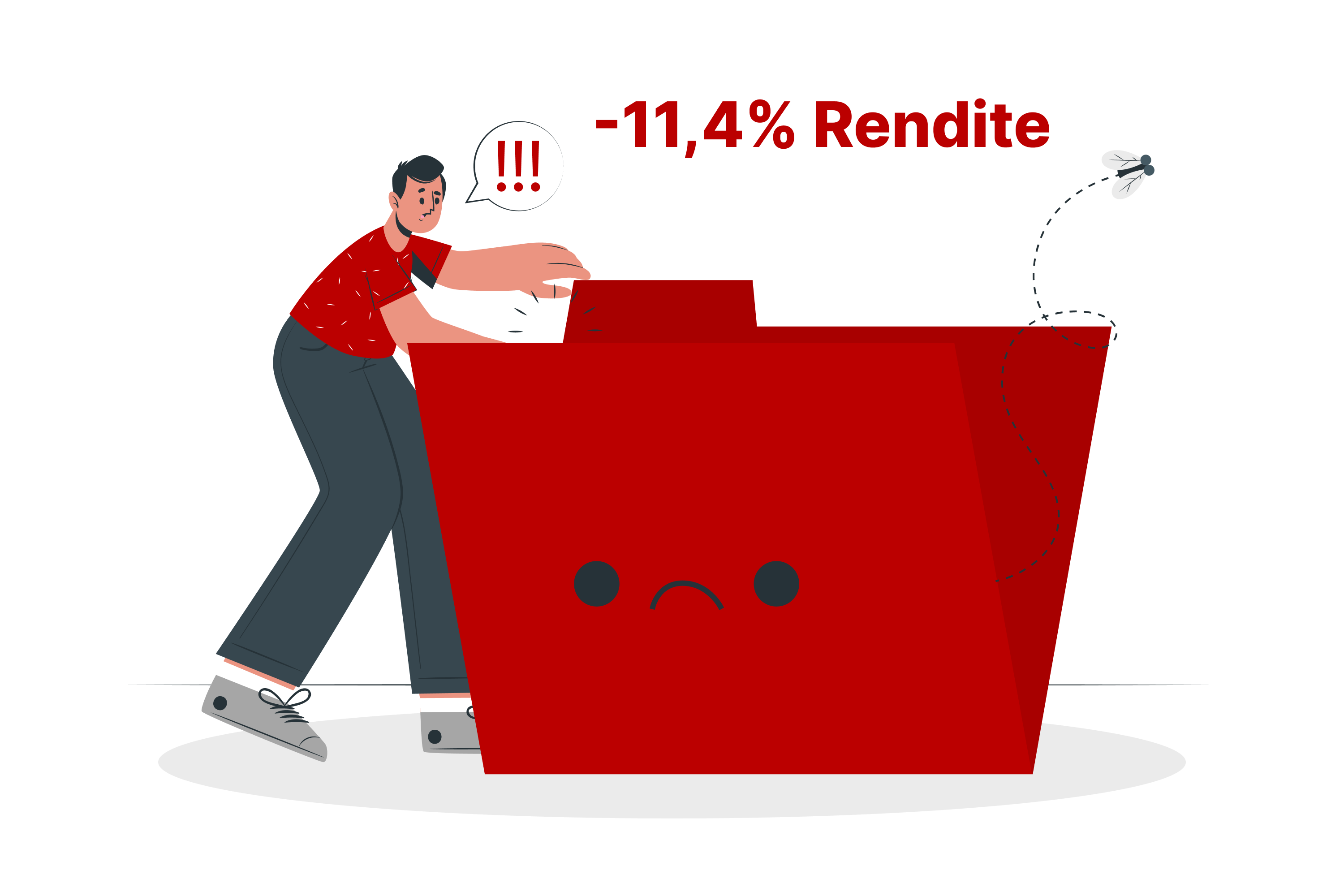 Zu viel Steuern Illustration